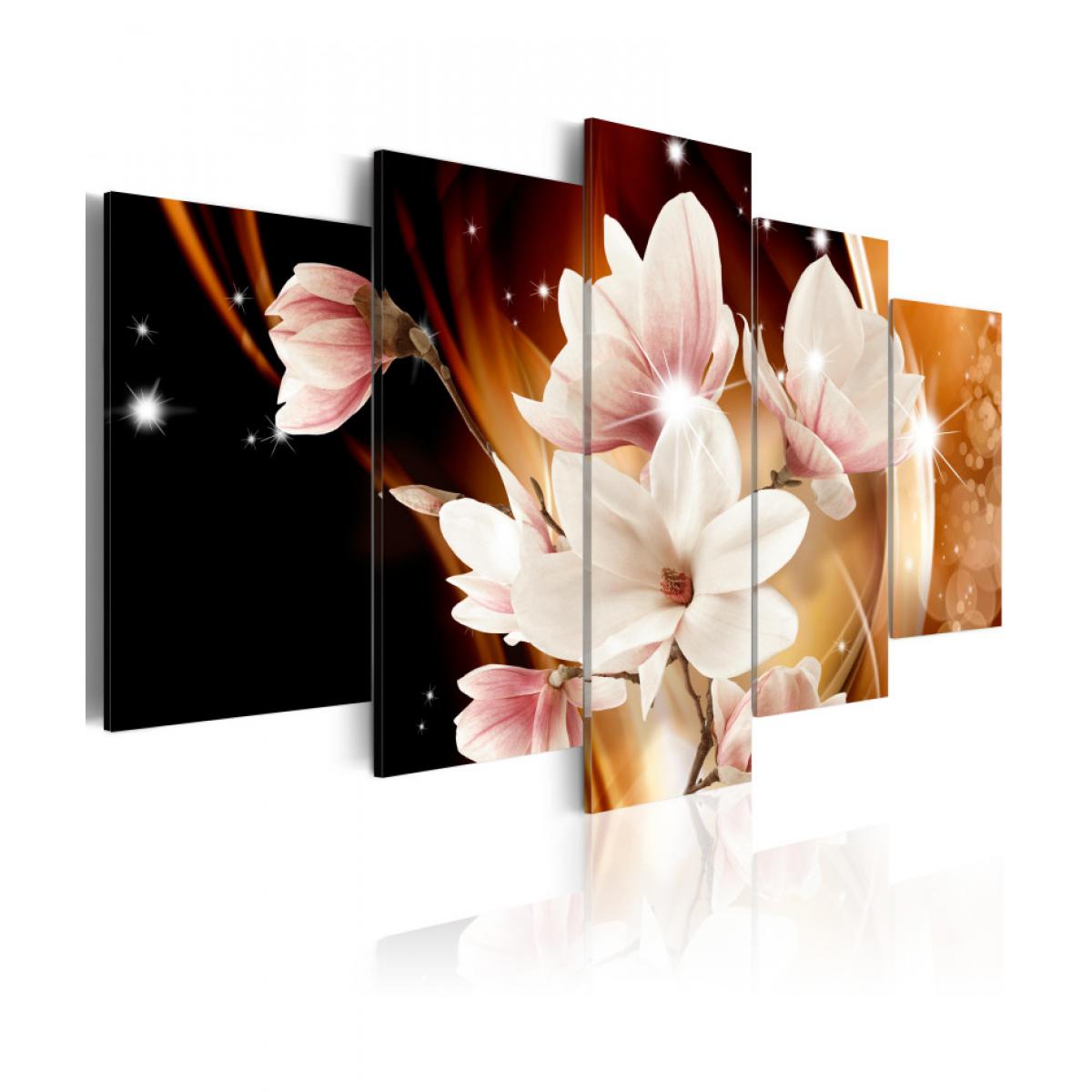 Artgeist - Tableau - Illumination (Magnolias) 100x50 - Tableaux, peintures