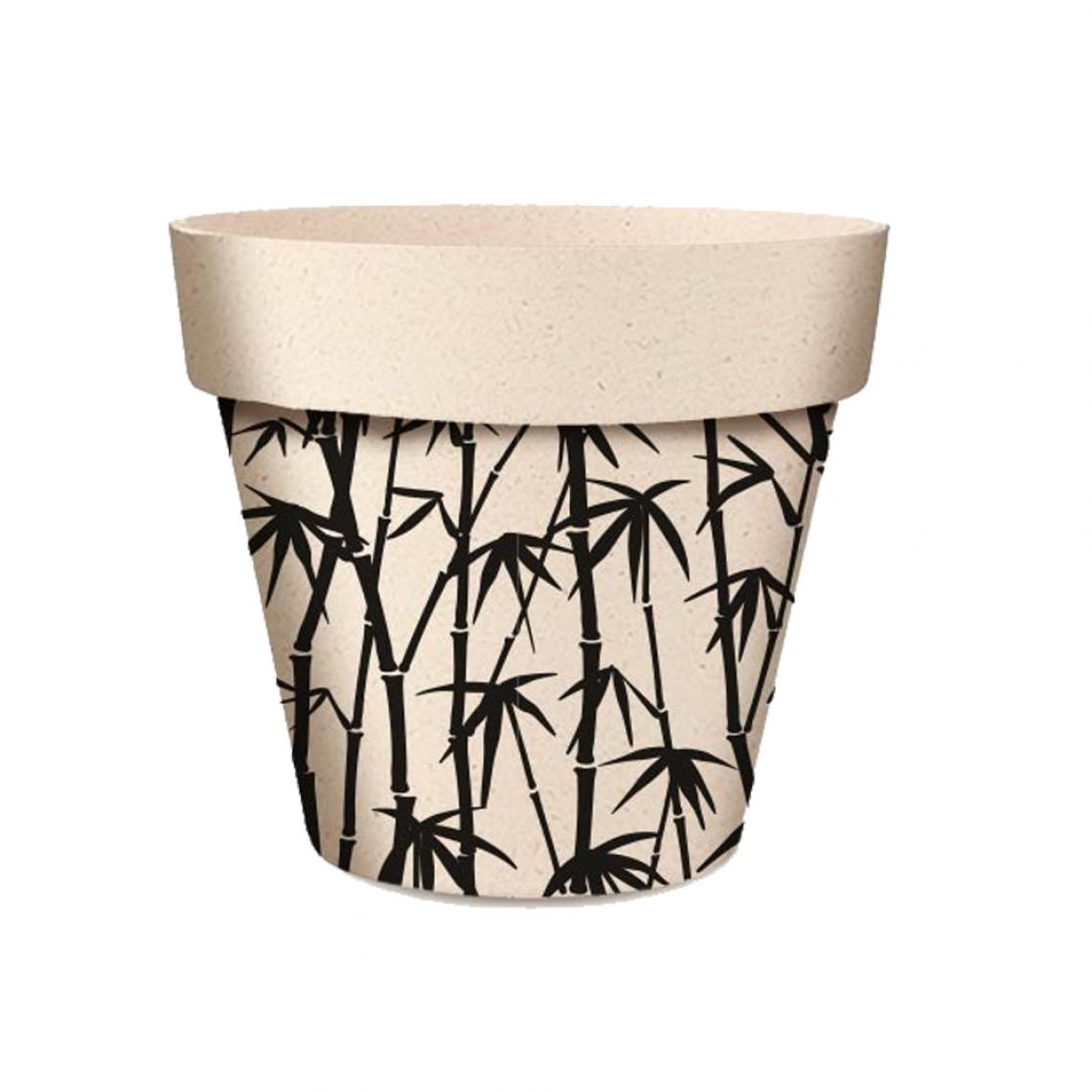 Sudtrading - Cache Pot de Fleurs Bambouseraie en Bambou - Pots, cache-pots