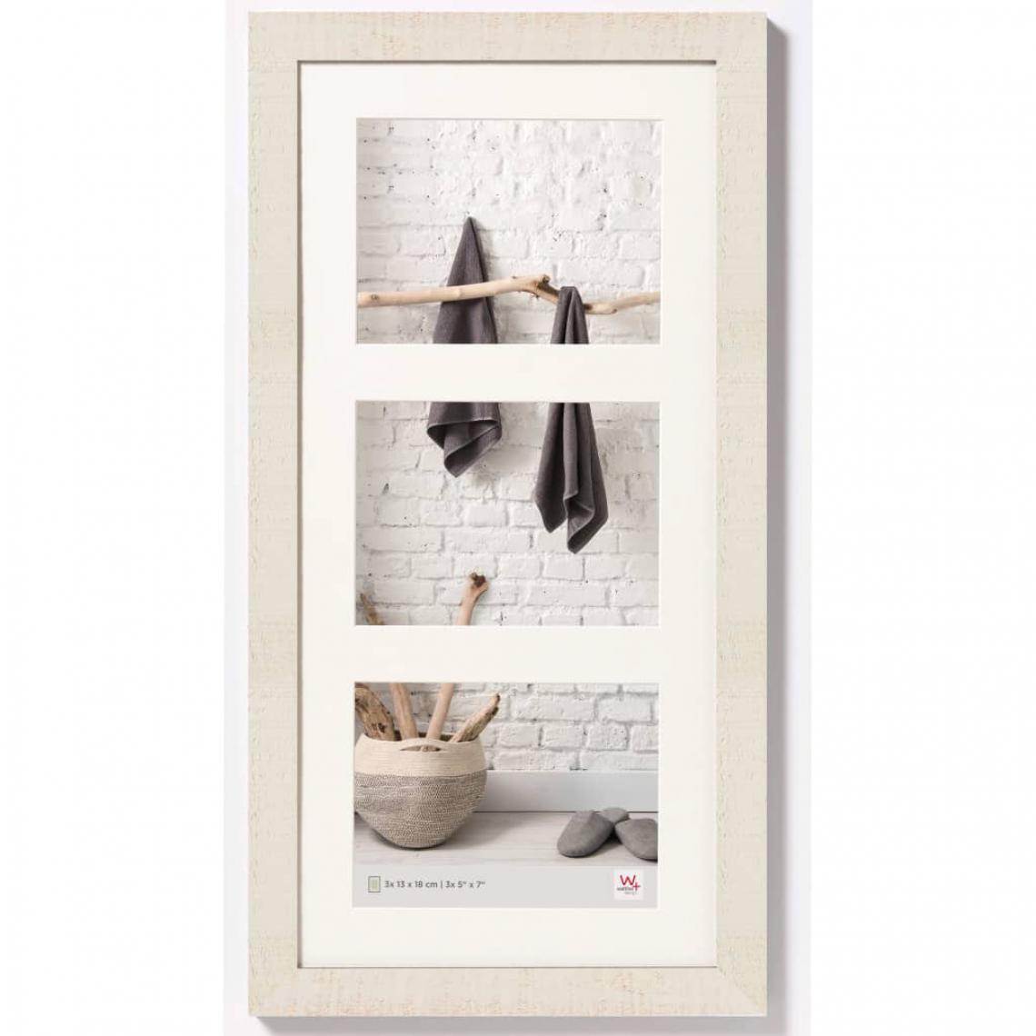 Walther - Walther Design Cadre photo Home 3x13x18 cm Blanc - Cadres, pêle-mêle