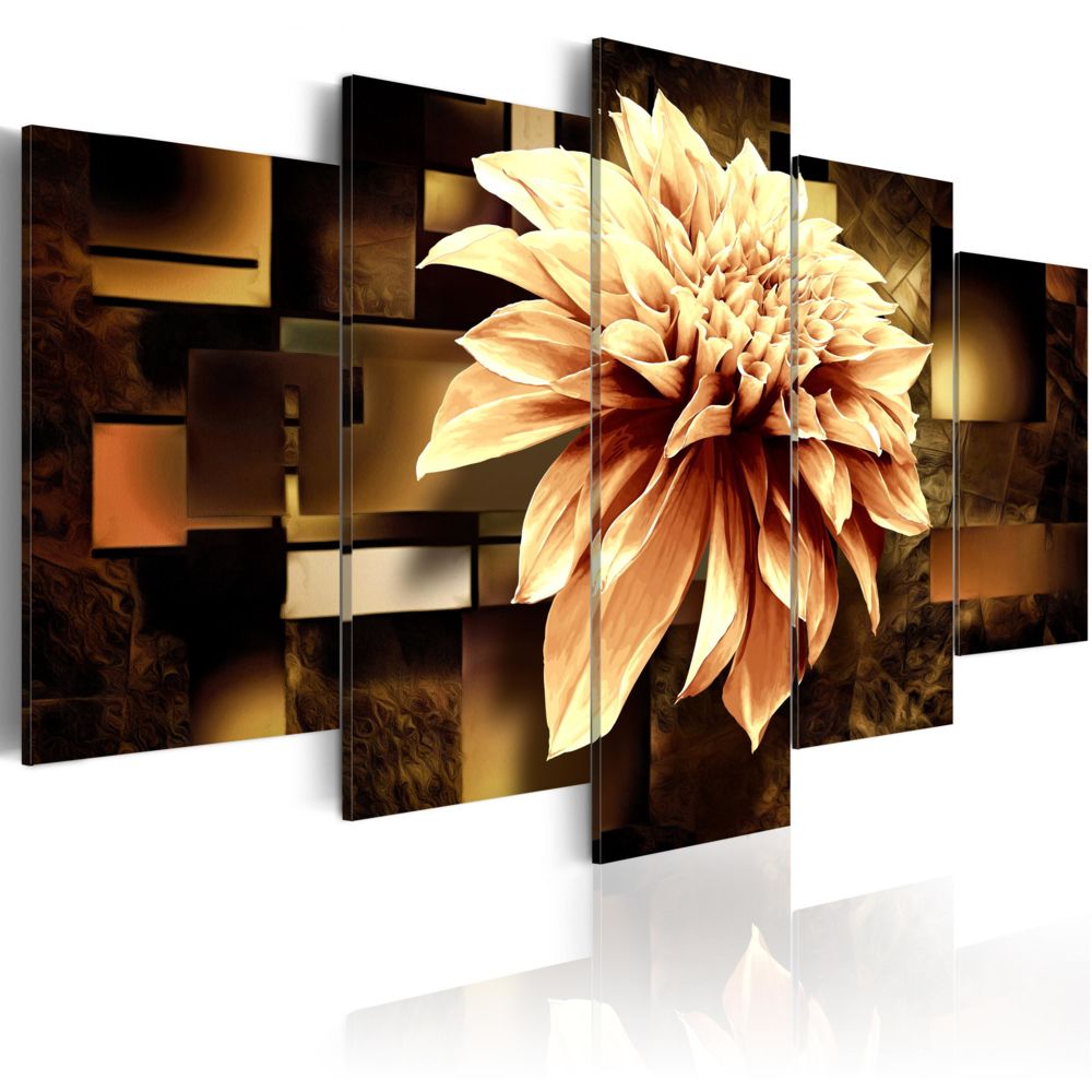 Bimago - Tableau - Royal Dahlia - Décoration, image, art | Fleurs variées | - Tableaux, peintures