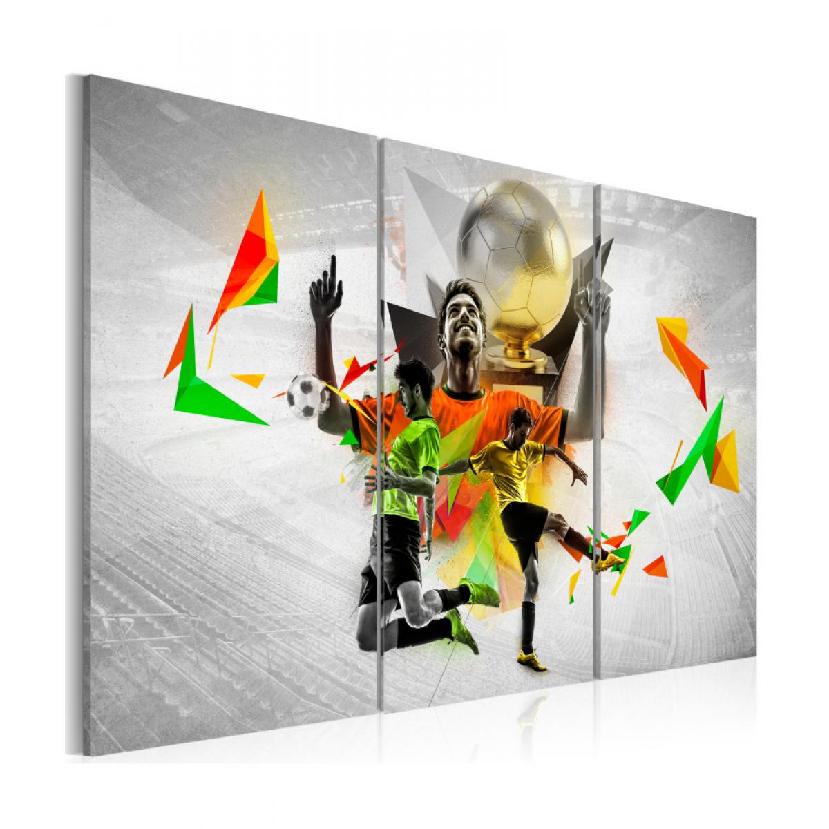 Artgeist - Tableau - Rêves de football 120x80 - Tableaux, peintures