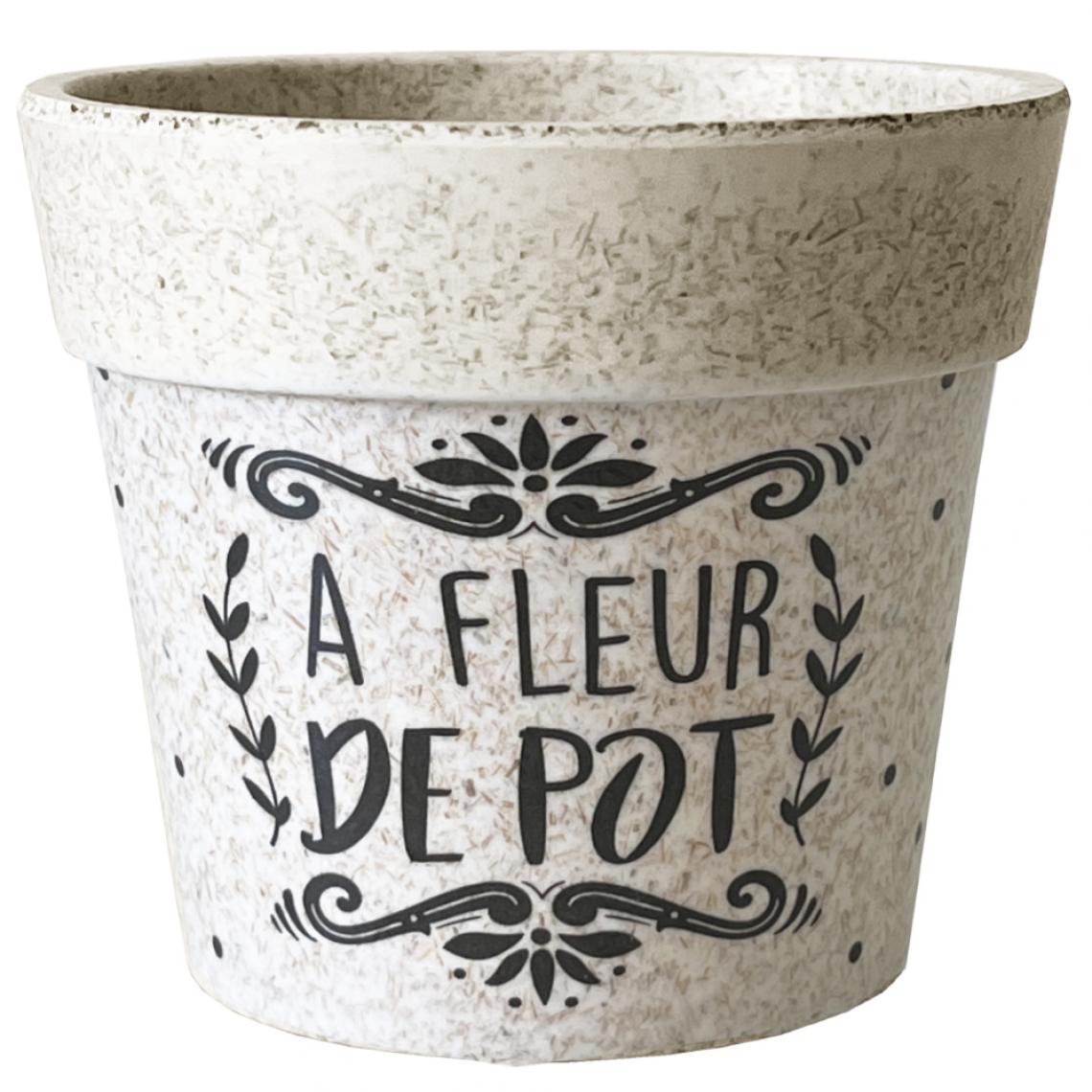 Sudtrading - Cache Pot A Fleur de Pot en Bambou 8.5 cm - Pots, cache-pots