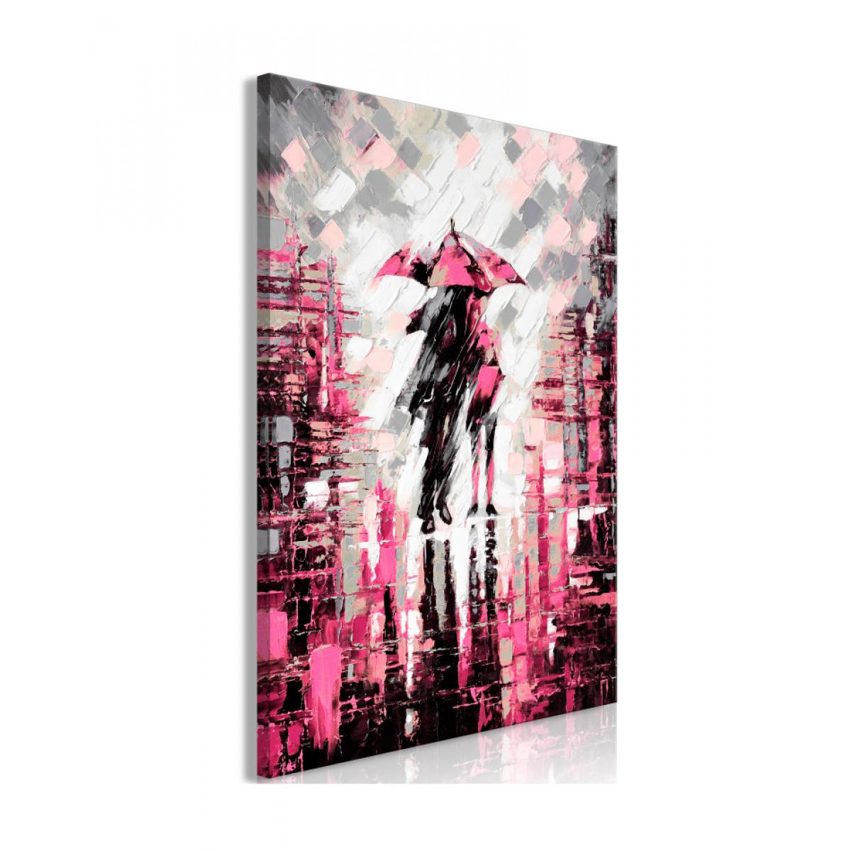 Artgeist - Tableau - Lovers in Colour (1 Part) Vertical Pink 60x90 - Tableaux, peintures