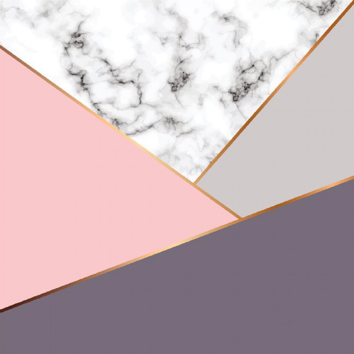 Homemania - HOMEMANIA Tapis Imprimé Pink Of Happiness 2 - Géométrique - Décoration de Maison - Antidérapant - Pour Salon, séjour, chambre à coucher - Multicolore en Polyester, Coton, 120 x 180 cm - Tapis