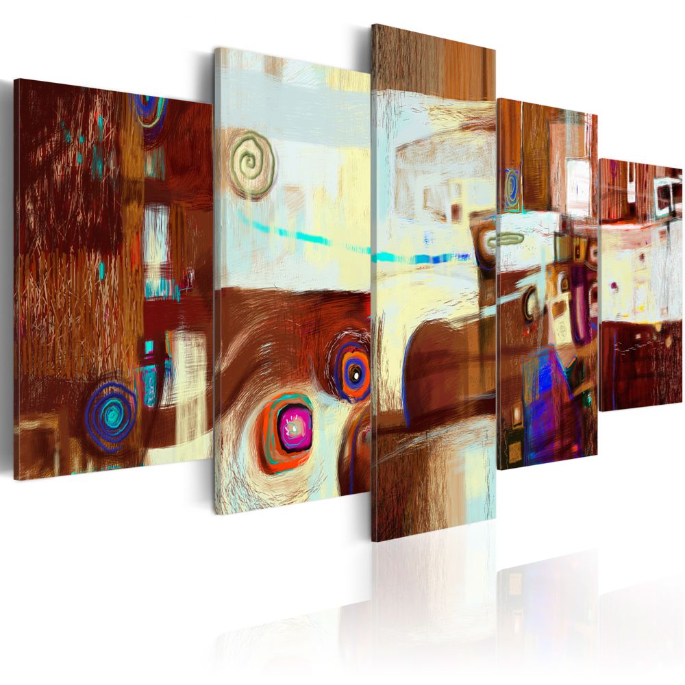 Bimago - Tableau | Manœuvrer | 100x50 | Abstraction | Modernes | - Tableaux, peintures