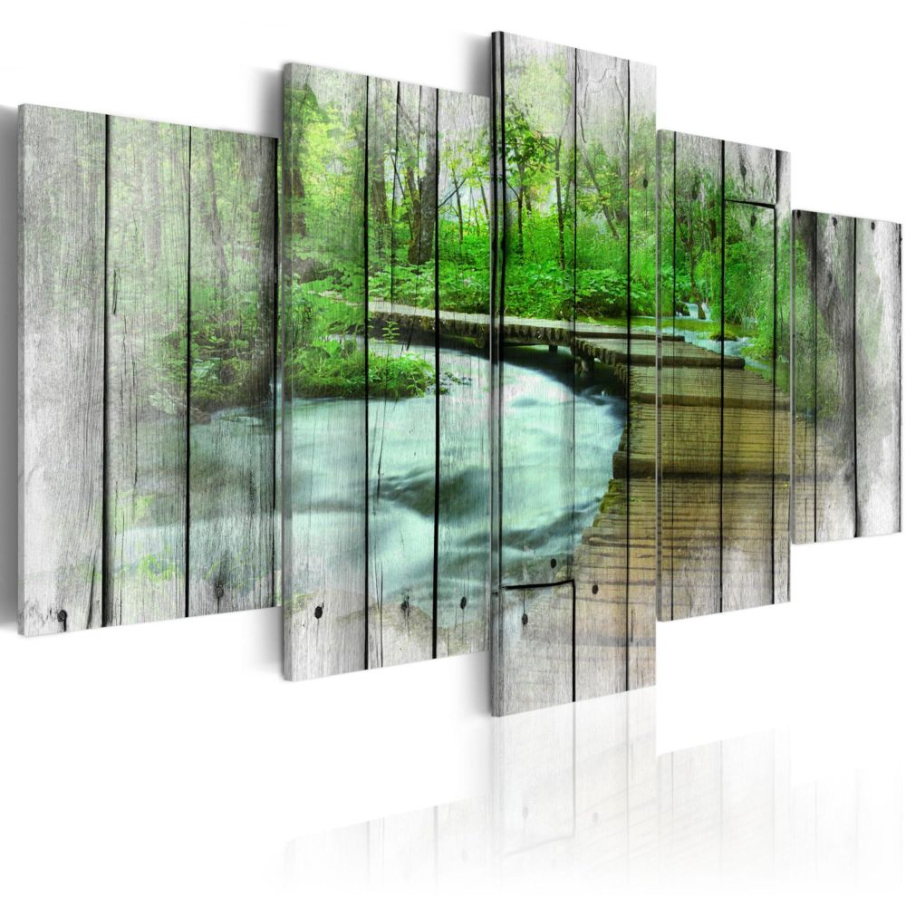 Artgeist - Tableau - Forest of Secrets 100x50 - Tableaux, peintures