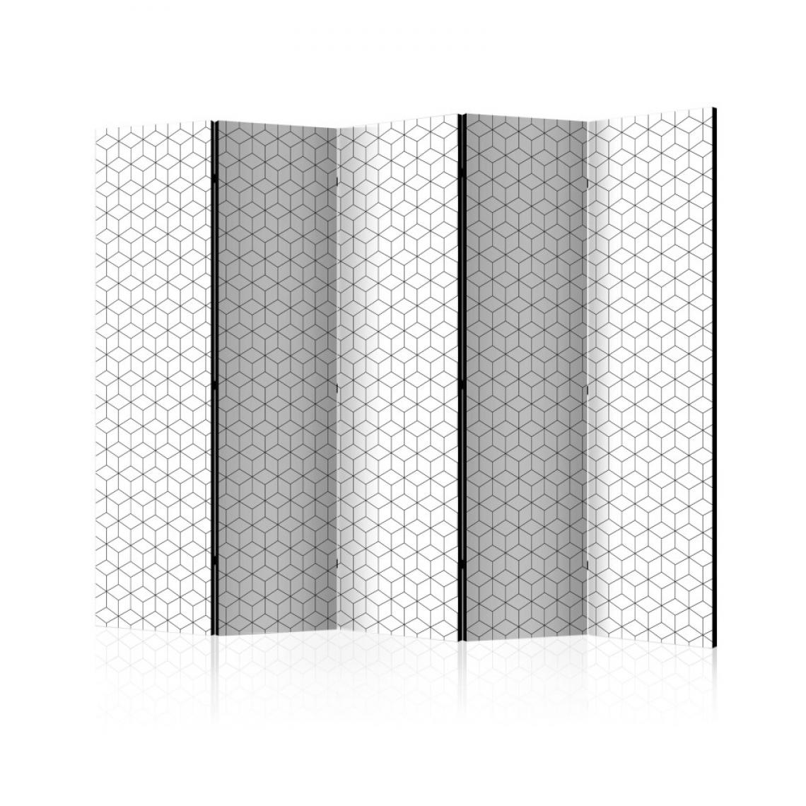 Artgeist - Paravent 5 volets - Cubes - texture II [Room Dividers] 225x172 - Paravents