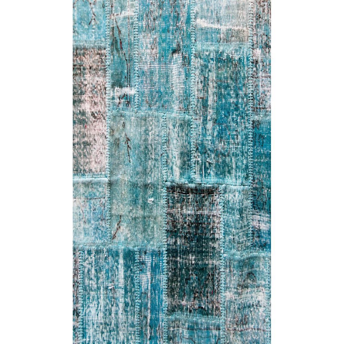 Homemania - HOMEMANIA Tapis Imprimé Blue Lines 1 - Résumé - Décoration de Maison - antidérapants - Pour Salon, séjour, chambre à coucher - Multicolore en Polyester, Coton, 120 x 180 cm - Tapis