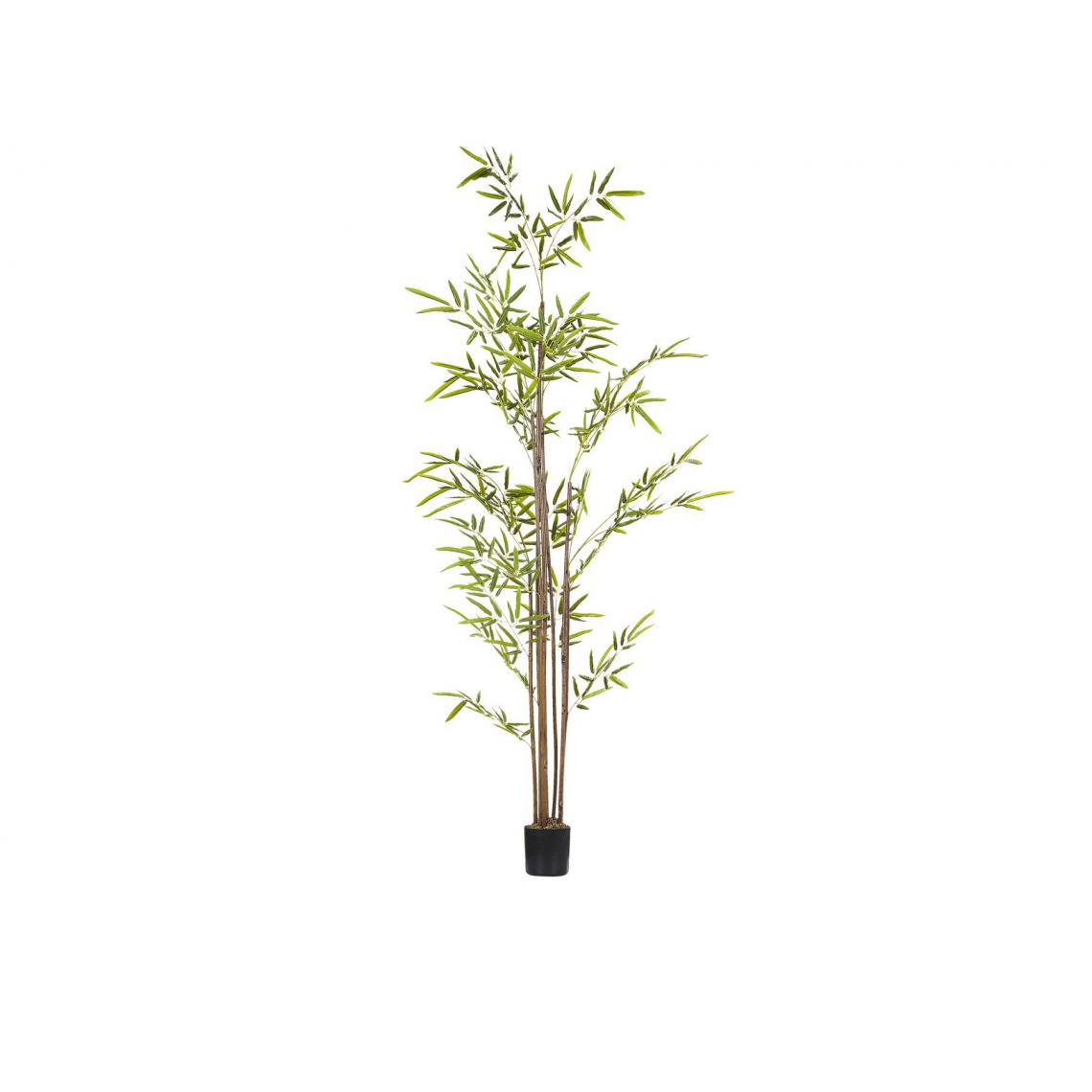 Beliani - Plante artificielle bambou 160 cm avec pot BAMBOO - Plantes et fleurs artificielles