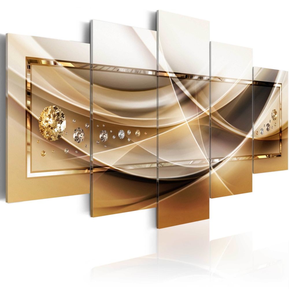 Bimago - Tableau - Golden Frame - Décoration, image, art | Abstraction | Modernes | - Tableaux, peintures