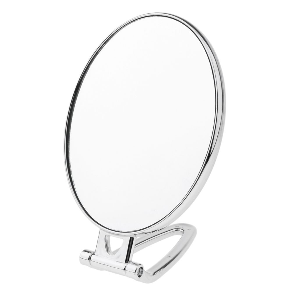 marque generique - Miroir dégrossi pliant tenu dans la main de maquillage de Tableau de miroir pour l'argent de voyage - Miroirs