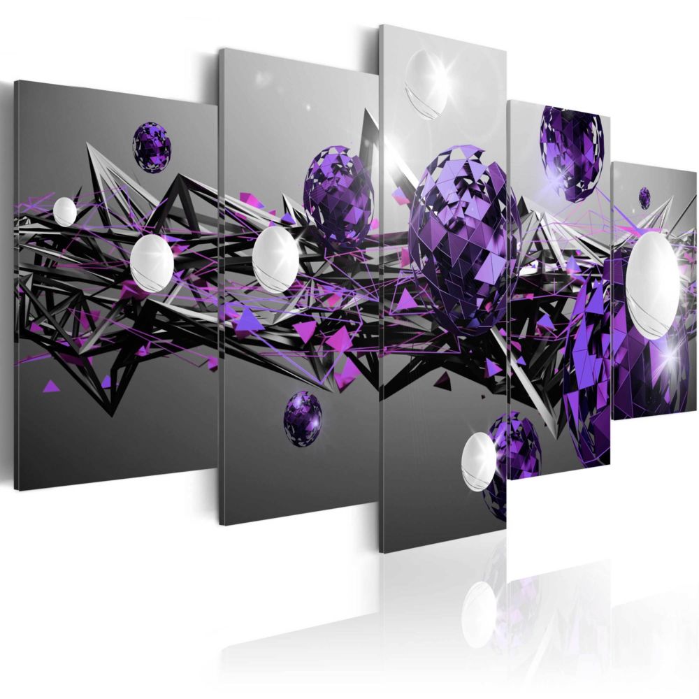 Artgeist - Tableau - Purple Solar System 200x100 - Tableaux, peintures