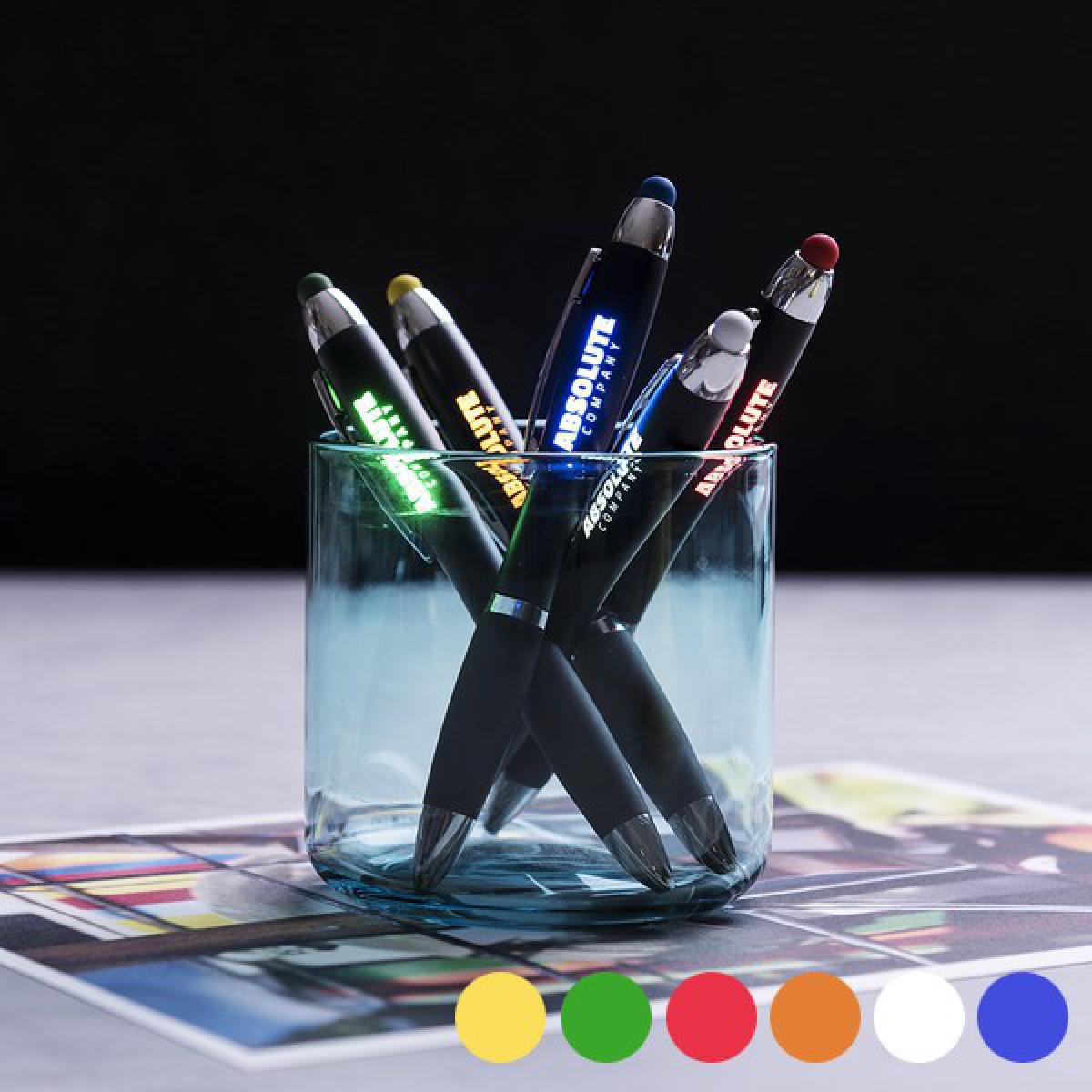 Totalcadeau - Stylo bleu à pointeur LED - Idée cadeau stylo lumiere Pas cher - Objets déco