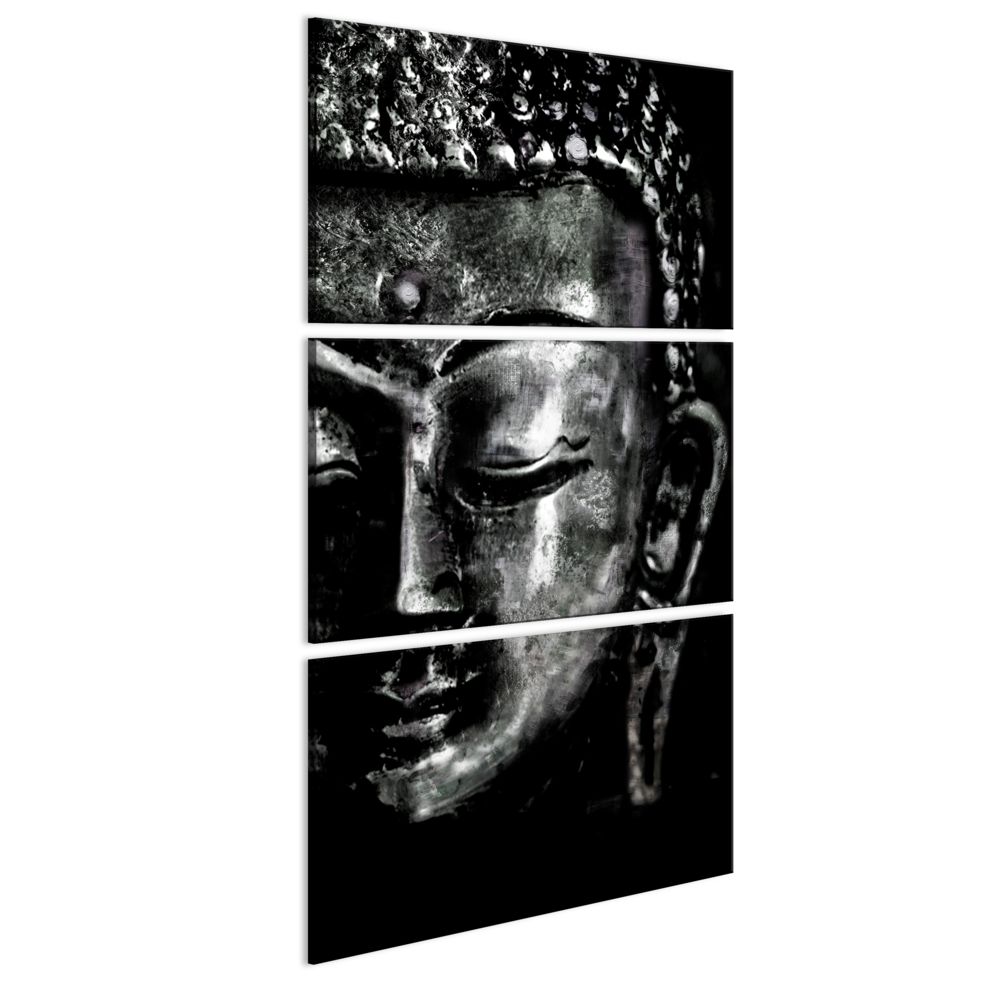 Bimago - Tableau - Grey Buddha - Décoration, image, art | - Tableaux, peintures