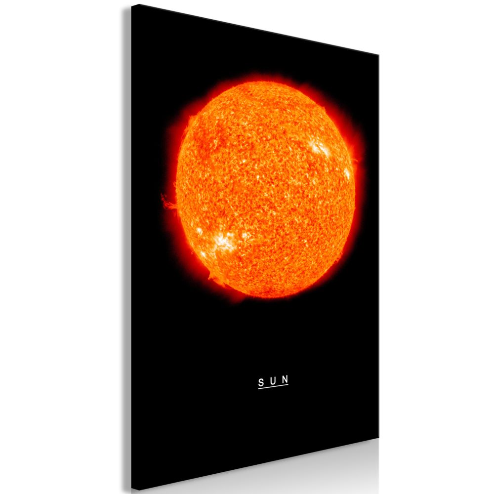 Bimago - Tableau - Sun (1 Part) Vertical - Décoration, image, art | Abstraction | - Tableaux, peintures