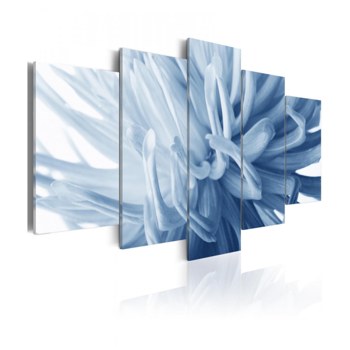 Artgeist - Tableau - Dahlia bleu 100x50 - Tableaux, peintures