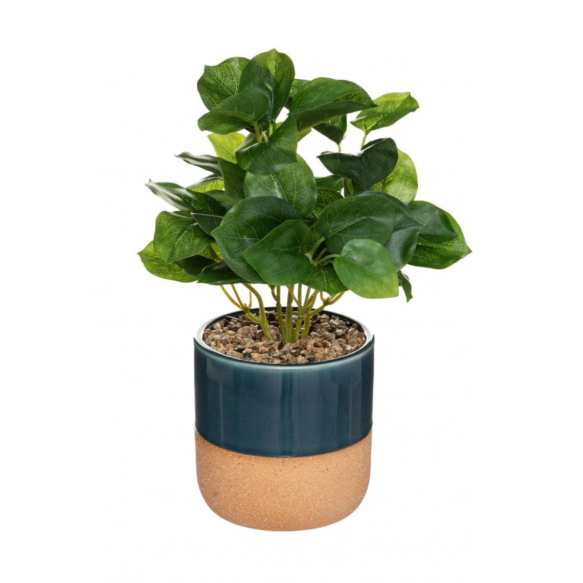 Atmosphera, Createur D'Interieur - Atmosphera - Plante artificielle dans un pot en céramique H 29 cm - Plantes et fleurs artificielles