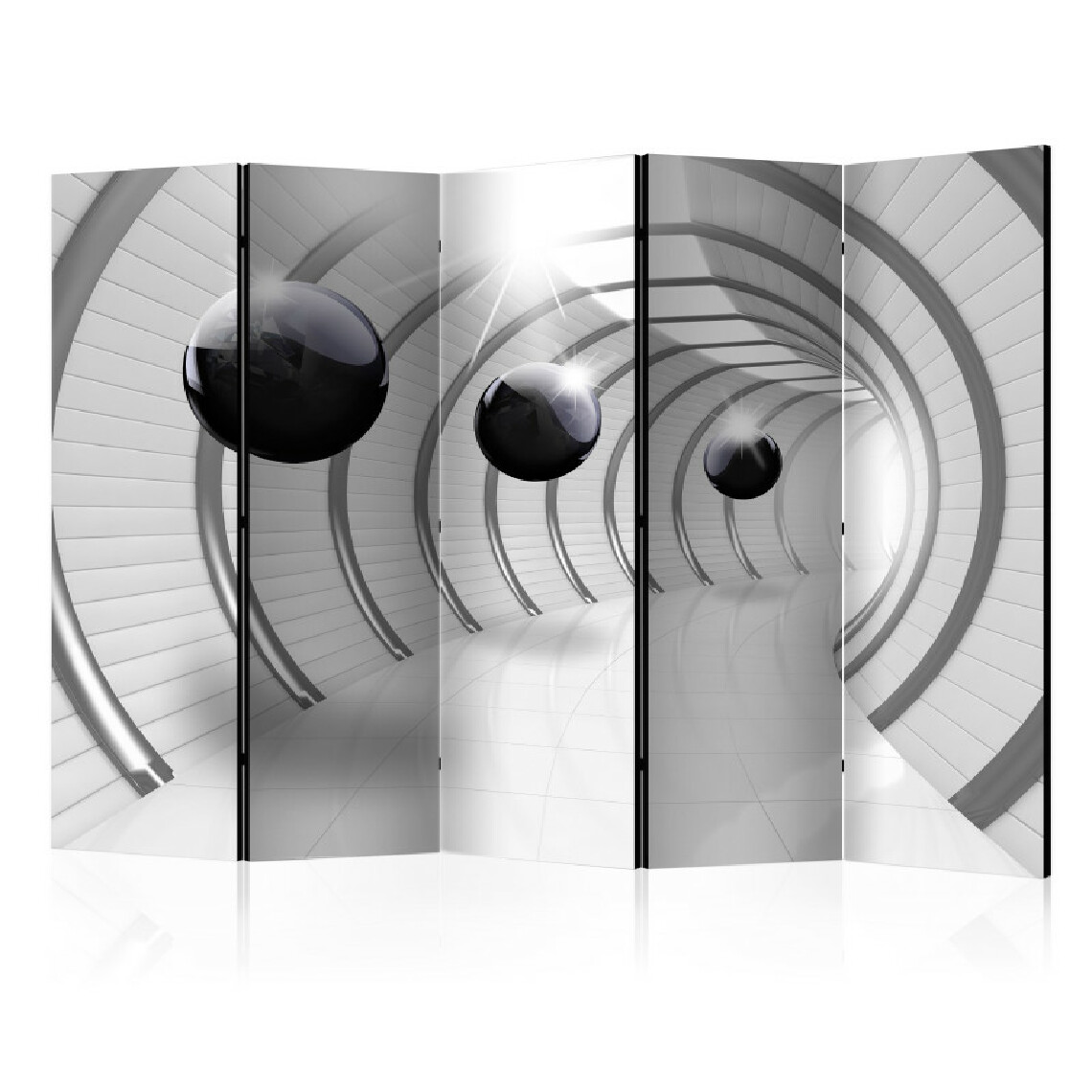 Artgeist - Paravent 5 volets - Futuristic Tunnel II [Room Dividers] 225x172 - Paravents