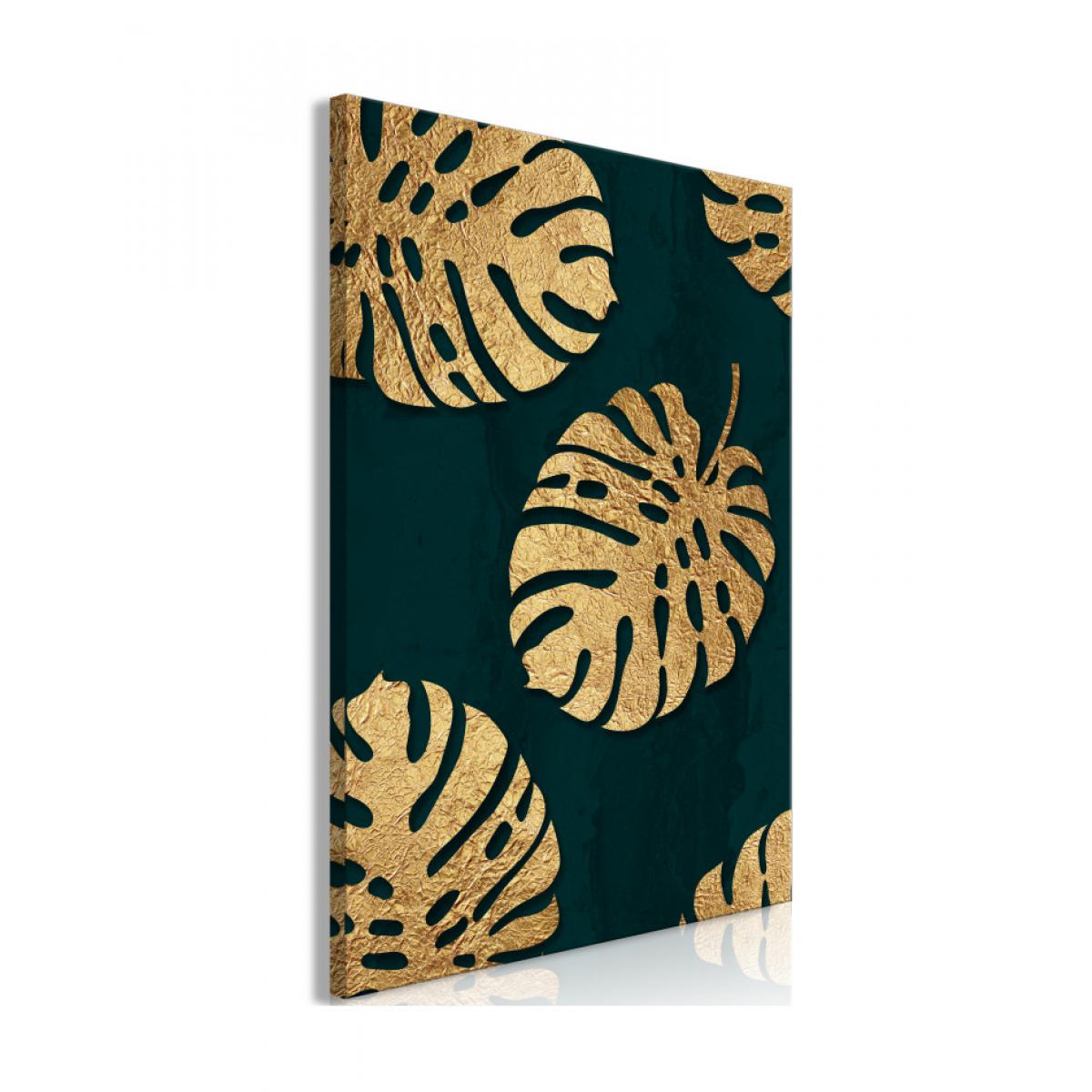 Artgeist - Tableau - Leaves of Luxury (1 Part) Vertical 40x60 - Tableaux, peintures