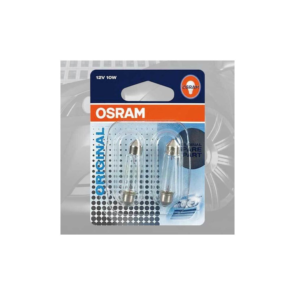Coolminiprix - Lot de 3 - Ampoule ""Osram"" C10W 12V - Qualité COOLMINIPRIX - Objets déco