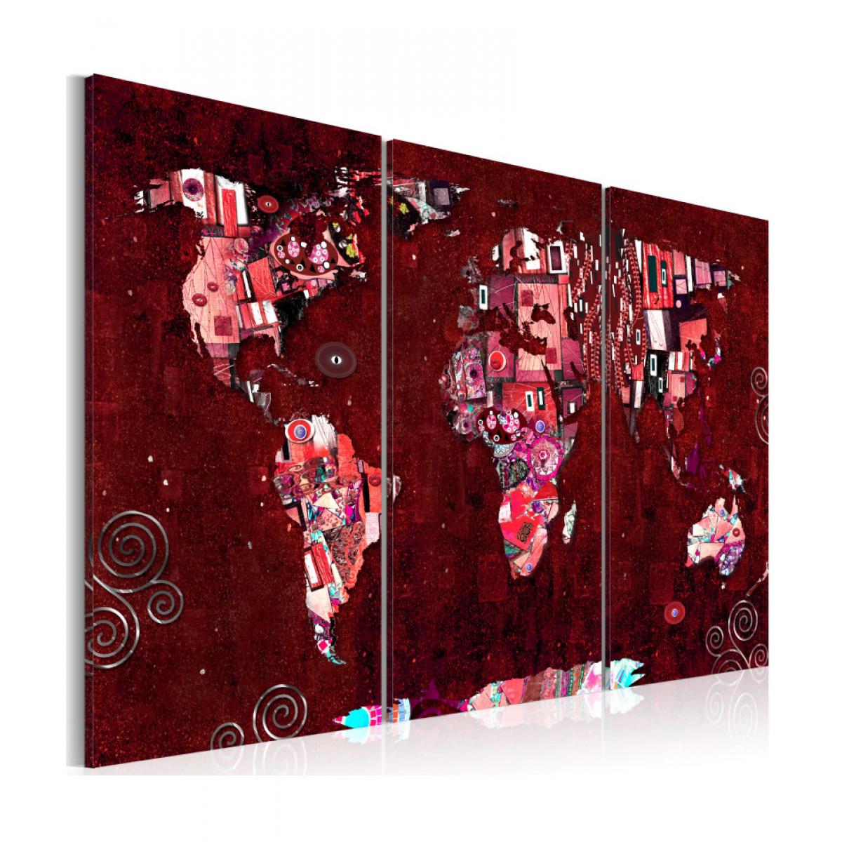 Artgeist - Tableau - Ruby World 120x80 - Tableaux, peintures