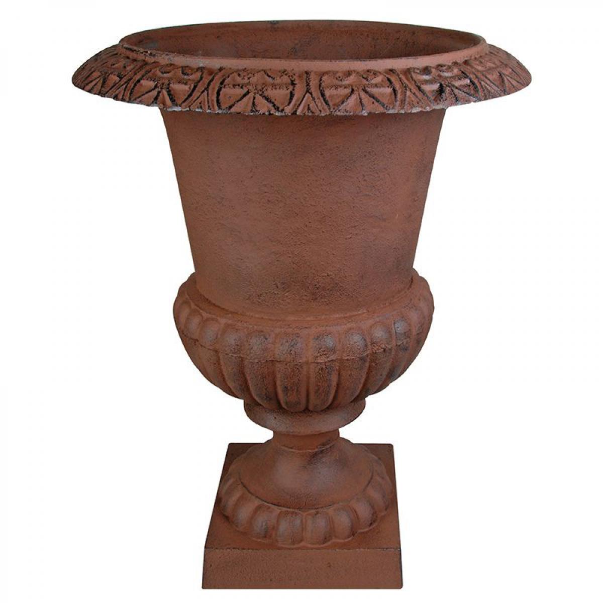 Esschert Design - Vase Médicis en fonte 70 cm - Pots, cache-pots