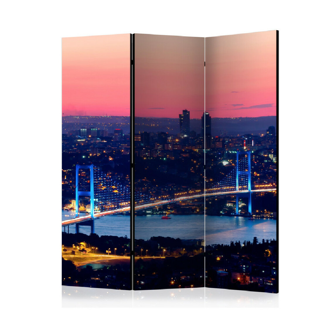 Artgeist - Paravent 3 volets - Bosphorus Bridge [Room Dividers] 135x172 - Paravents