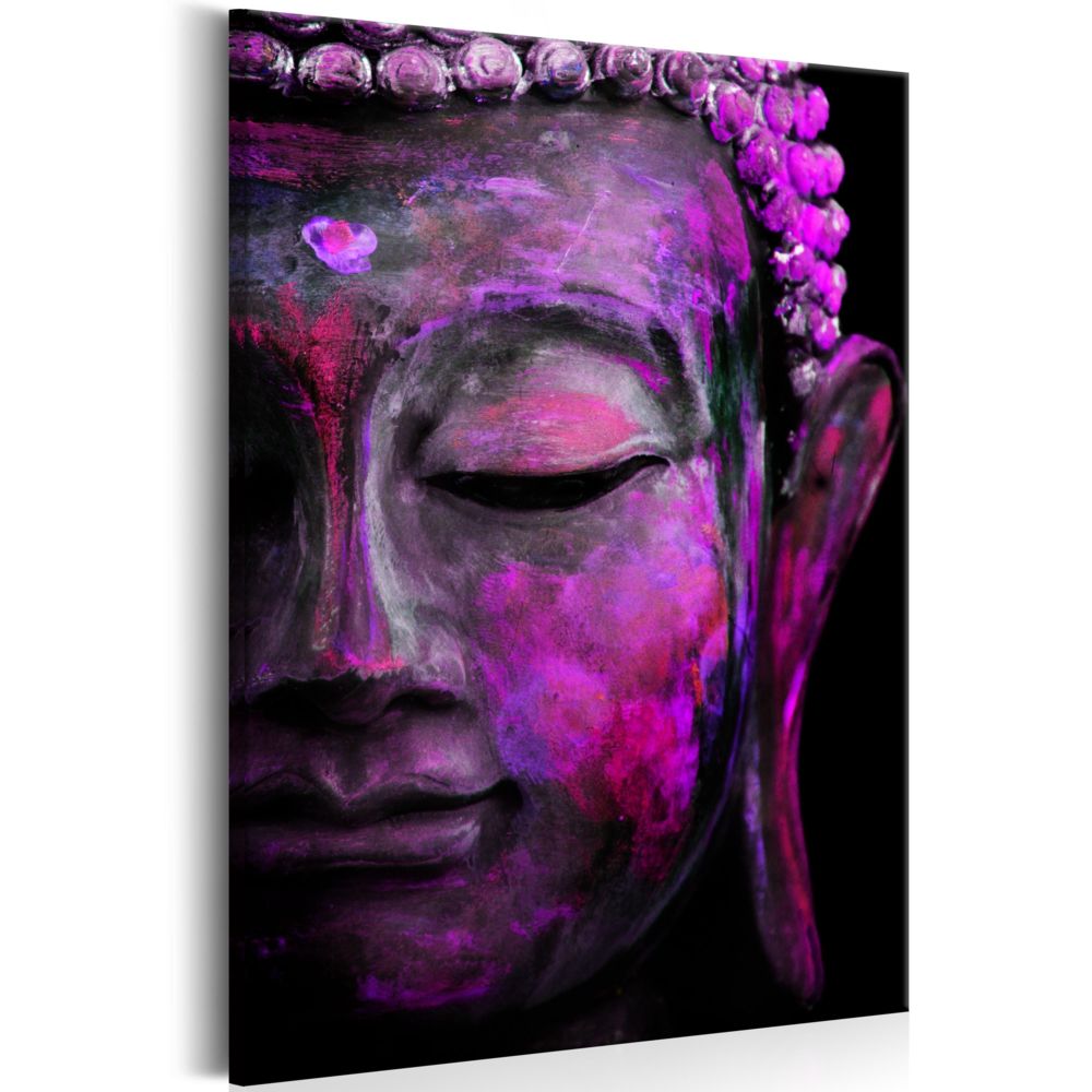 Bimago - Tableau - Pink Buddha - Décoration, image, art | Zen | - Tableaux, peintures