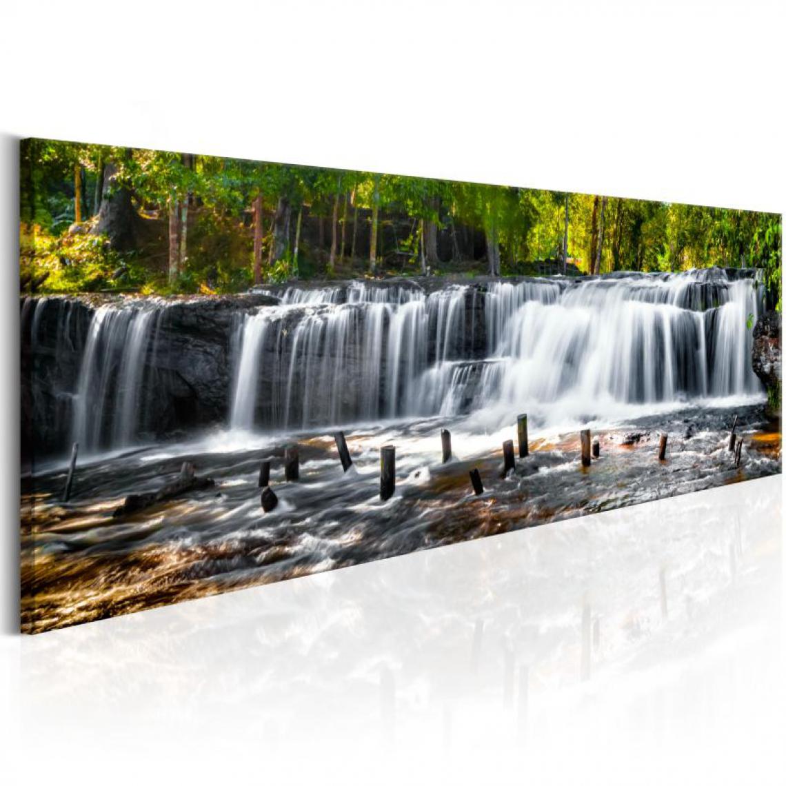 Artgeist - Tableau - Fairytale Waterfall .Taille : 135x45 - Tableaux, peintures
