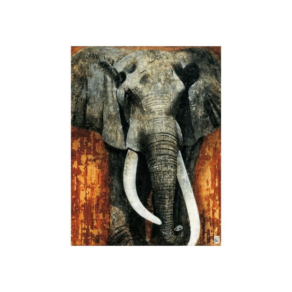 marque generique - Affiche papier - Eléphant - Arietti - 60x80 cm - Affiches, posters