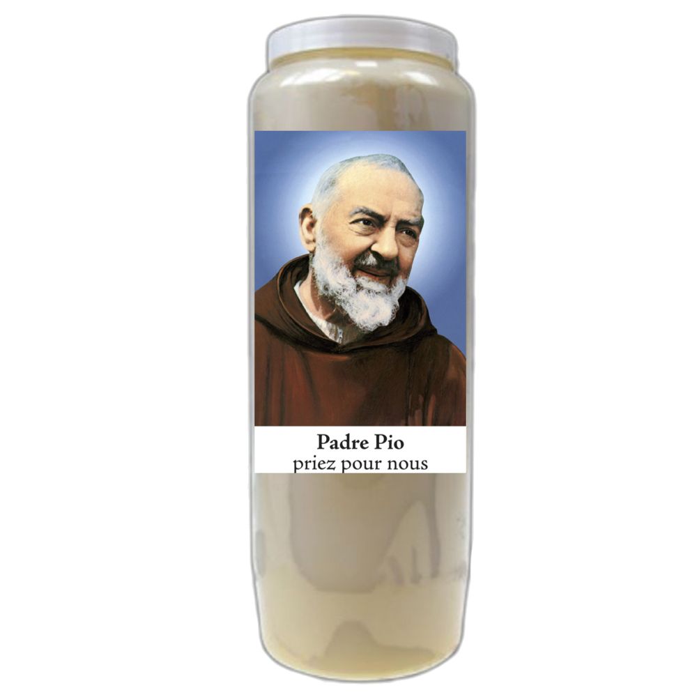 Phoenix - Bougie de prières Padre Pio - Neuvaine - Bougies