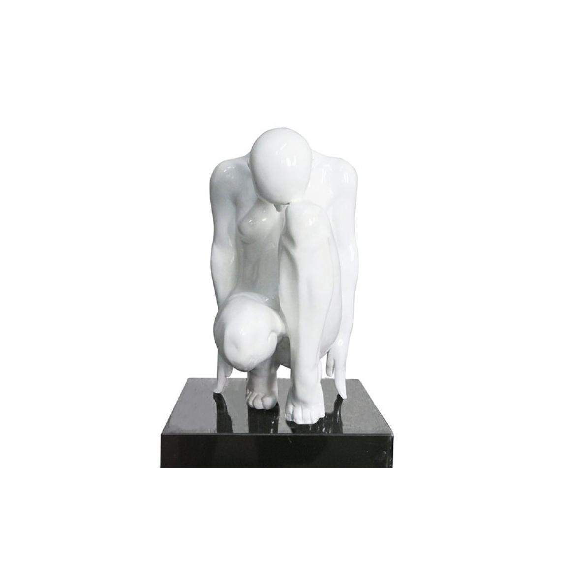 Chloe Design - Sculpture sprinter - Blanc - Statues