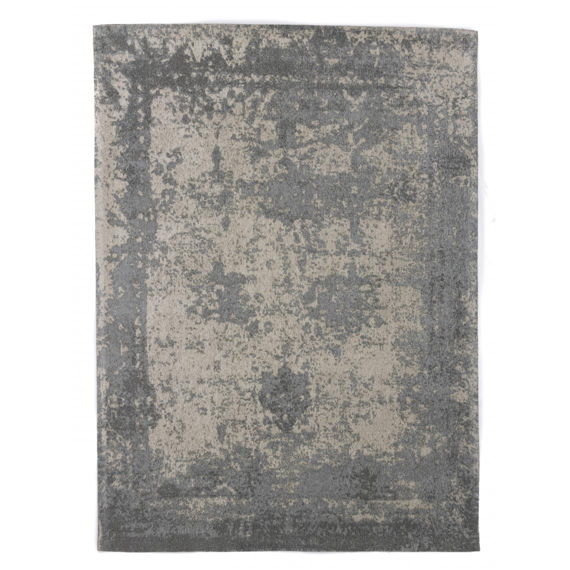 Kuatro Carpets - VINTAGE - Tapis d'intérieur touffeté main - Gris - 200x300 CM - Tapis