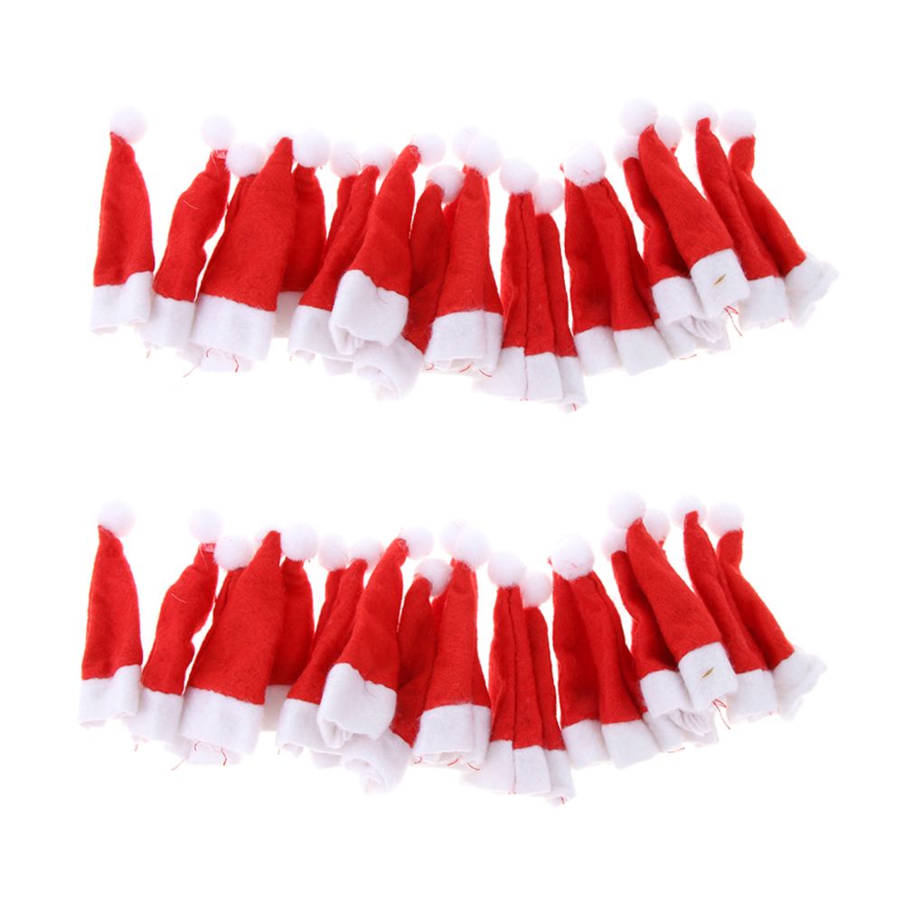 marque generique - Chapeaux Père Noël Couteau Fourchette Cuillère - Décorations de Noël
