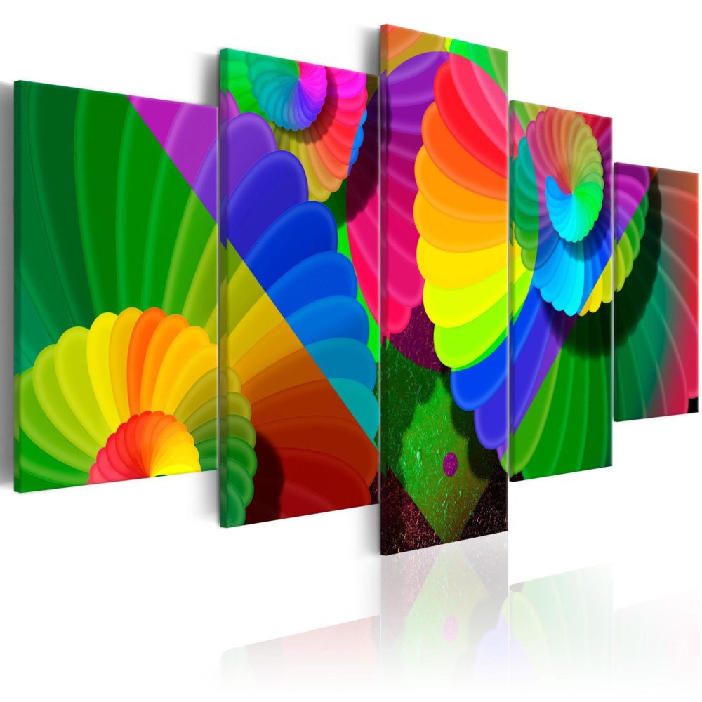 Artgeist - Tableau - Twisted Colours 200x100 - Tableaux, peintures
