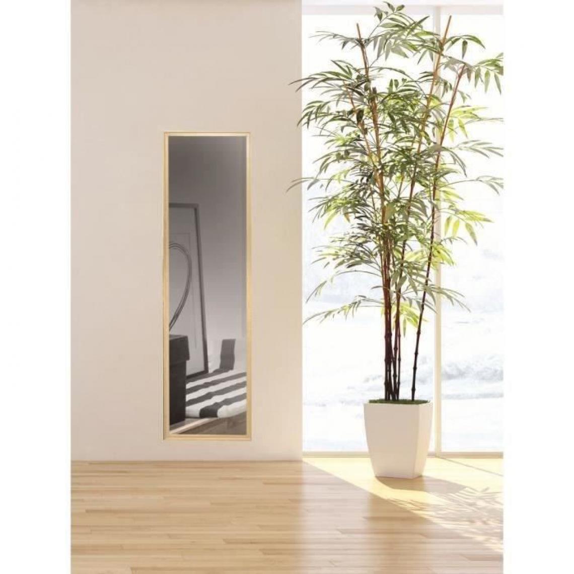 Cstore - Miroir 30x120 décor bois cérusé - Miroirs