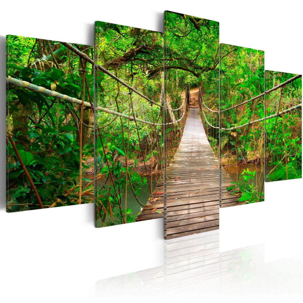 Bimago - Tableau - promenade parmi les arbres - Décoration, image, art | Paysages | Forêt | - Tableaux, peintures