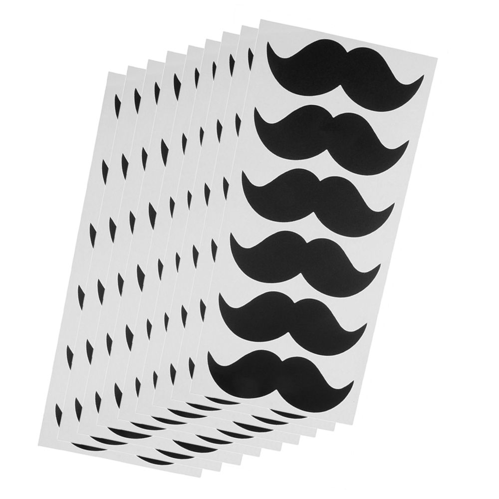 marque generique - Autocollants Étiquette Moustache - Objets déco