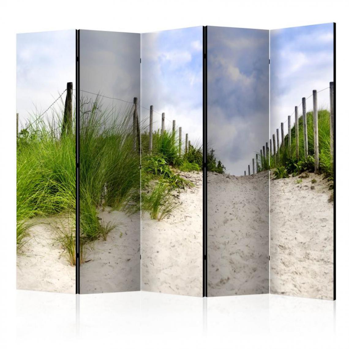Artgeist - Paravent 5 volets - Path to the Sea II [Room Dividers] .Taille : 225x172 - Paravents