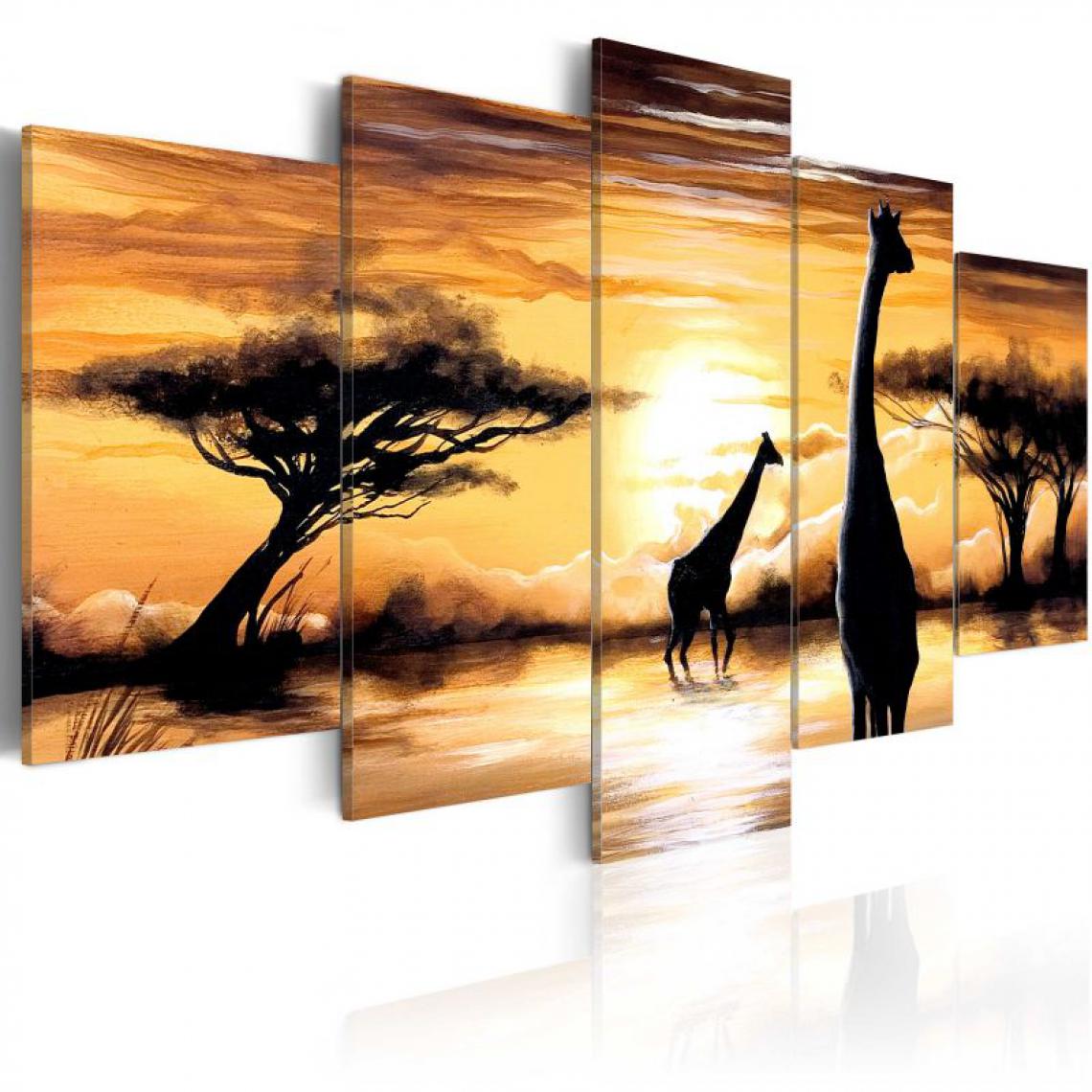 Artgeist - Tableau - Wild Africa .Taille : 200x100 - Tableaux, peintures