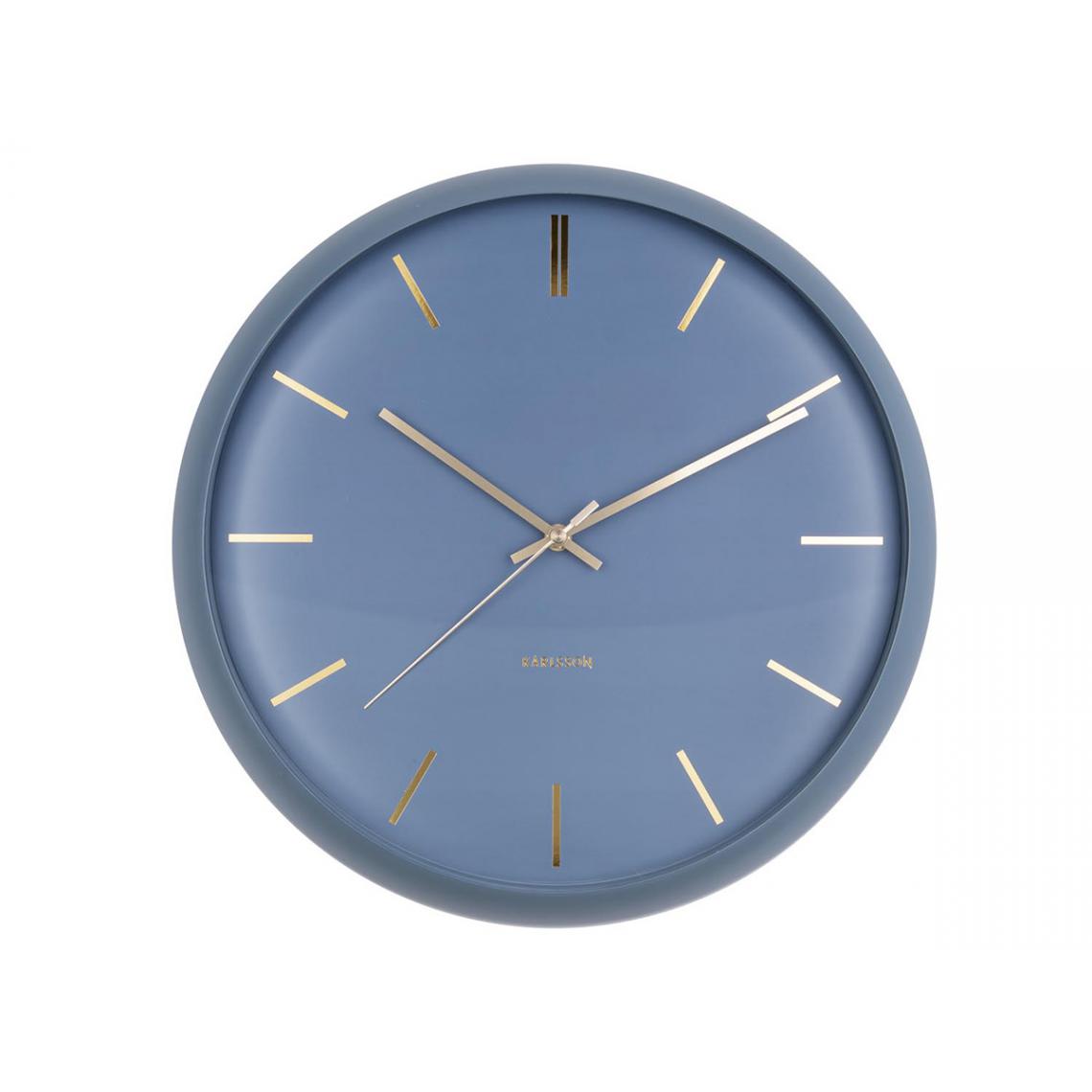 Karlsson - Horloge Globe Design Armando Breeveld Bleu - Karlsson - Horloges, pendules