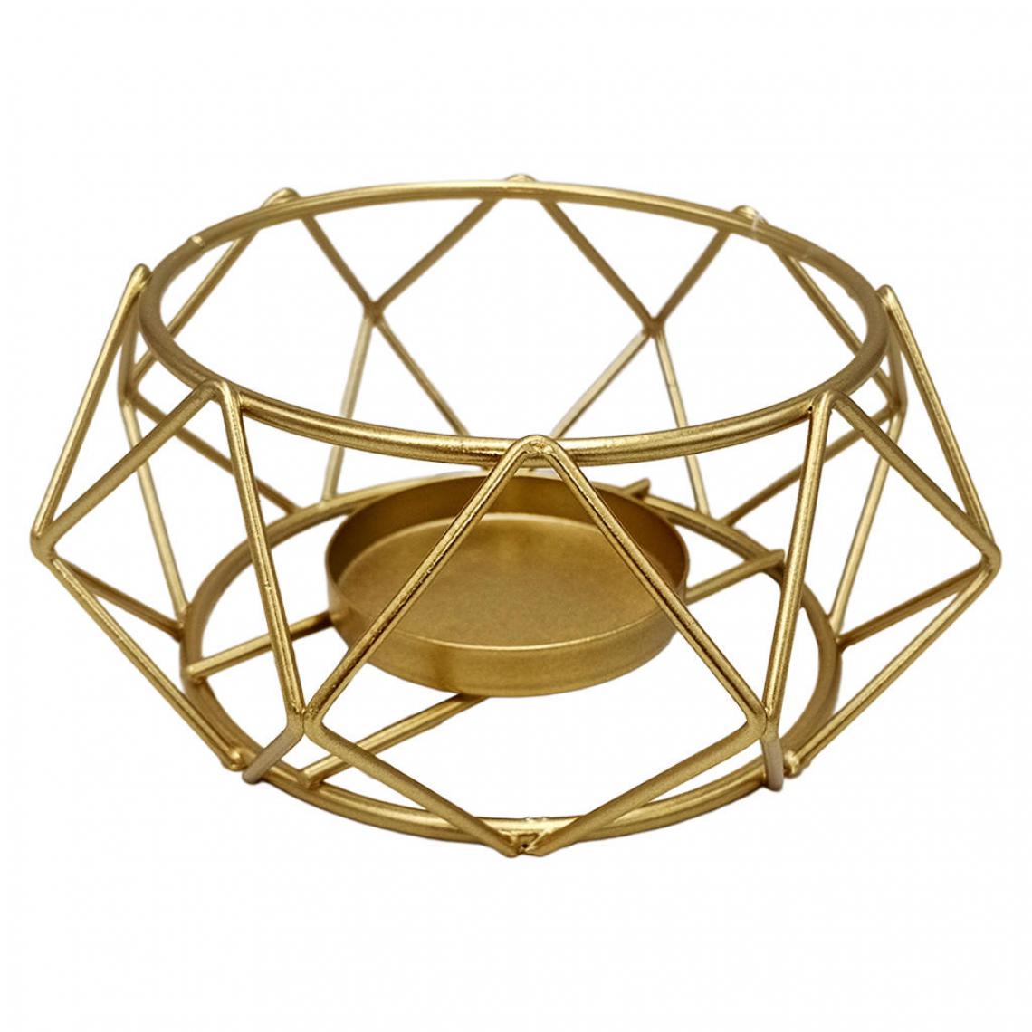 marque generique - Bougeoirs votifs géométriques pour bougie chauffe-plat - Bougeoirs, chandeliers