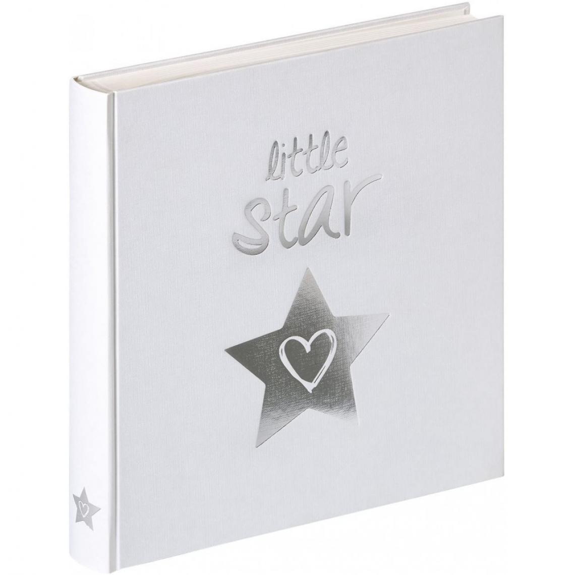 Ac-Deco - Album photo de naissance Little Star - 30,5 x 28 cm - Argenté - Cadres, pêle-mêle