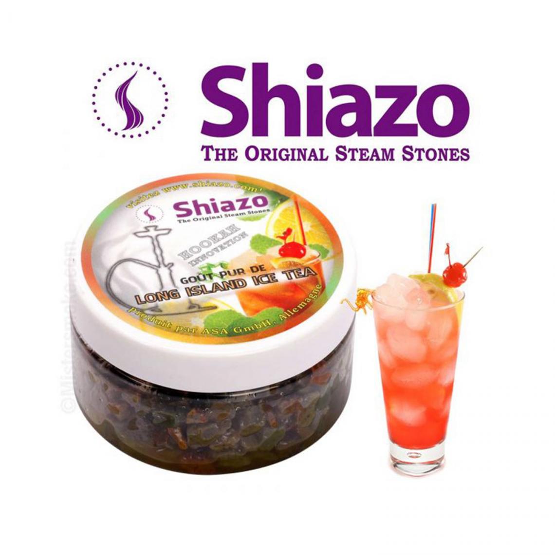 Shiazo - Pierre à vapeur - Shiazo - Long island iced tea - boite de 100g pour chicha /narguilé - Cendriers