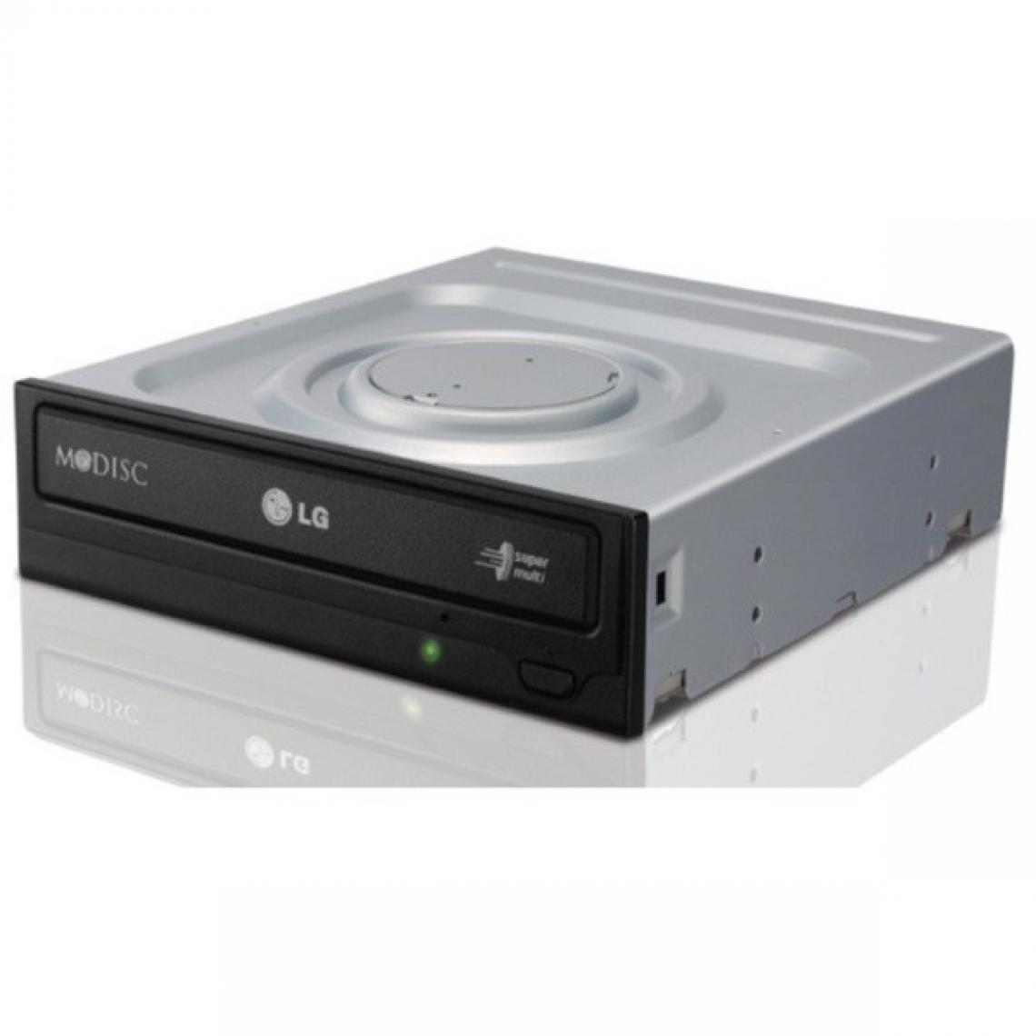 LG - Graveur DVD Interne LG GH24NS70 Super Multi DL SATA - CD-R/RW DVD±R/RW DL - Noir - Lecteur Blu-ray