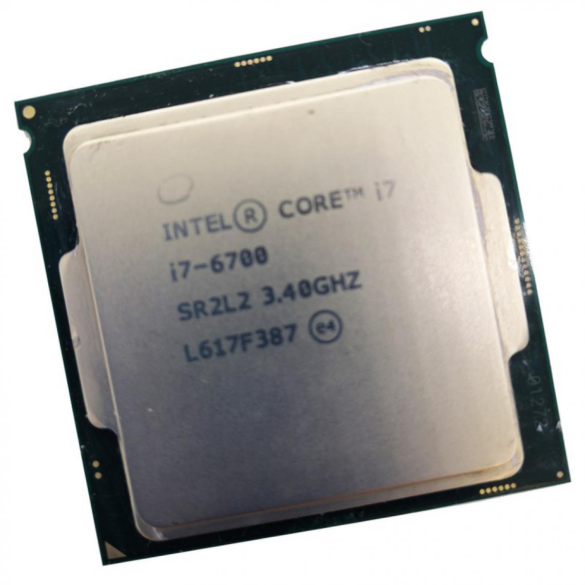 Intel - Processeur CPU Intel Core i7-6700 3,40Ghz SR2L2 LGA1151 6Mo 8GT/s - Processeur INTEL