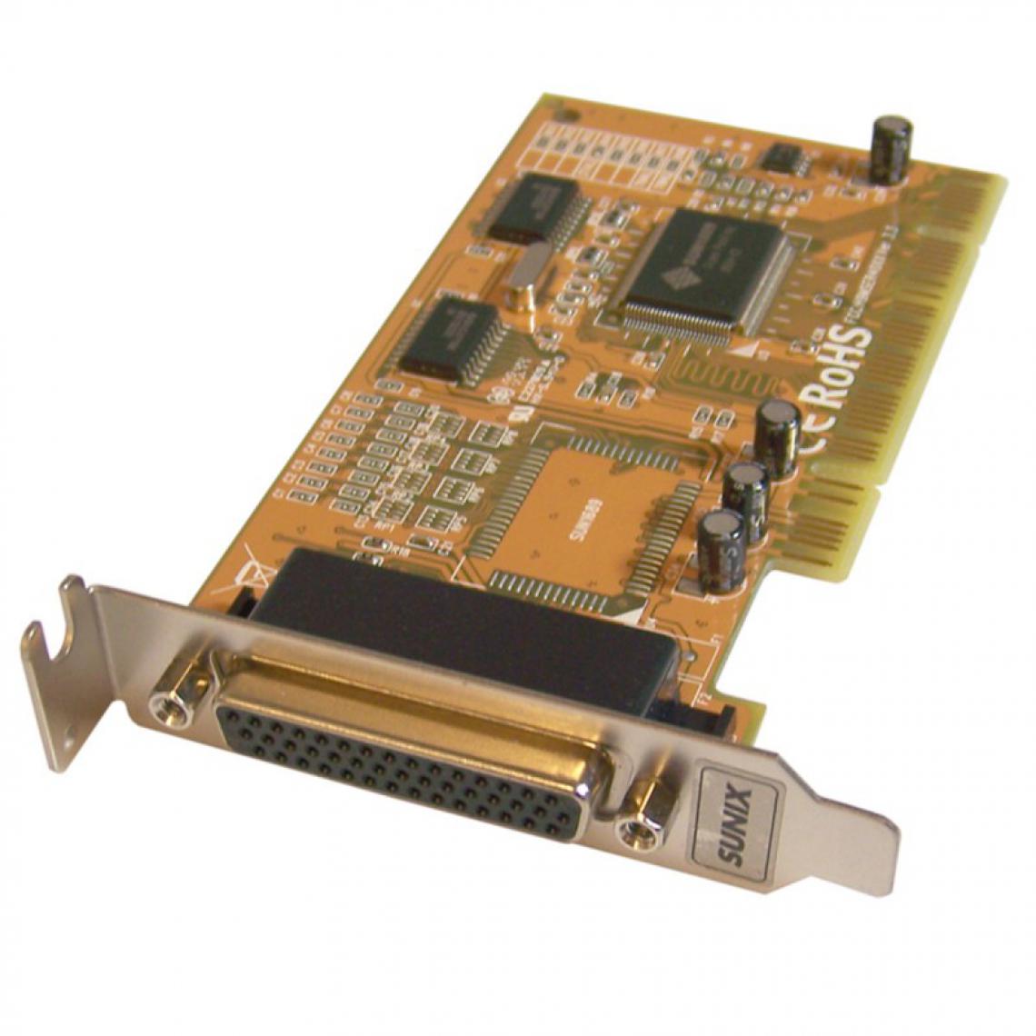 Sunix - Carte PCI Parallèle LPT 44-Pin SUNIX PK690 H9MSER40XX ZL 97 2 5096.X Low Profile - Carte Contrôleur USB