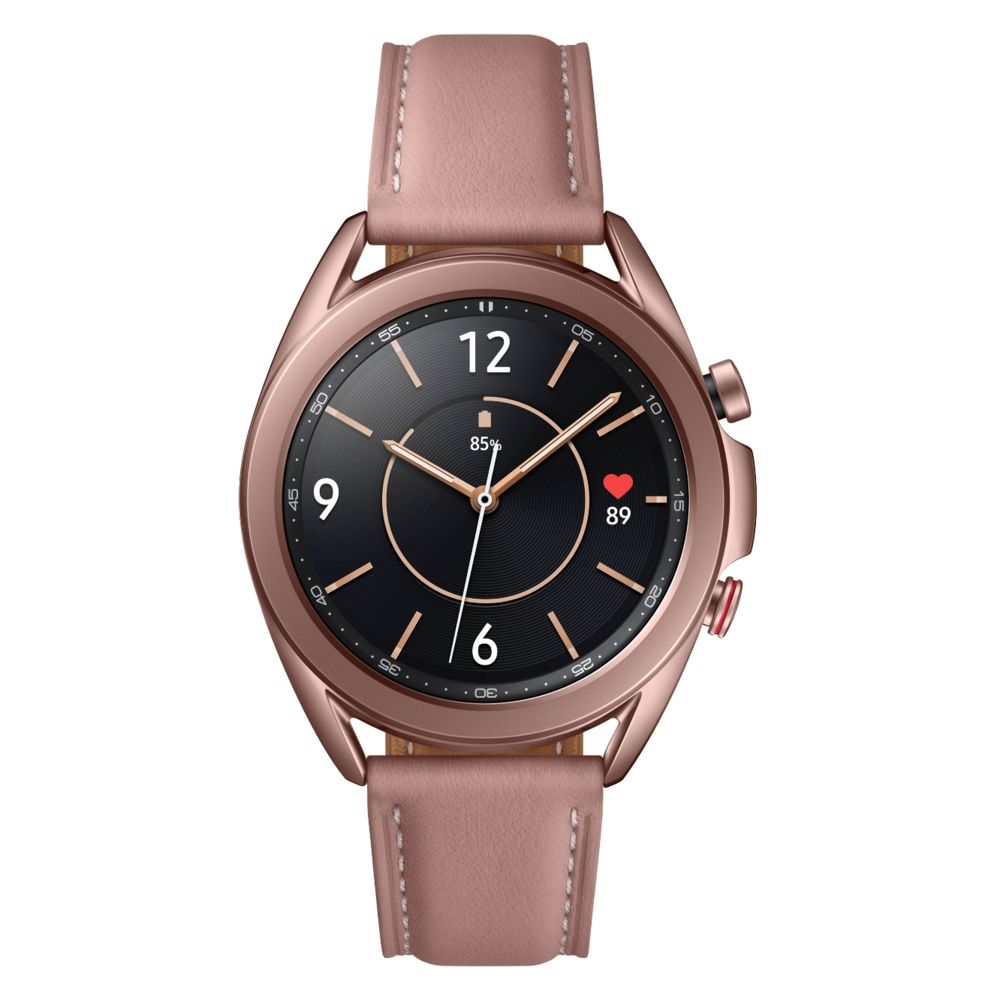 Samsung - Galaxy Watch 3 - 41 mm - 4G - SM-R855FZDAEUB - Bronze - Bracelet Bronze - Montre connectée