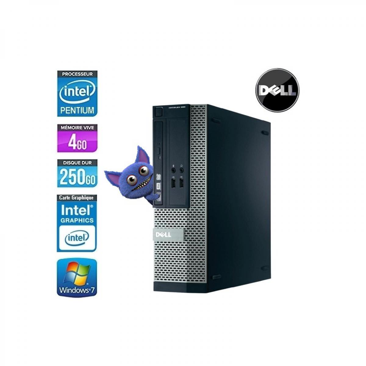 Dell - DELL OPTIPLEX 390 SFF PENTIUM G630 2.7Ghz - PC Fixe