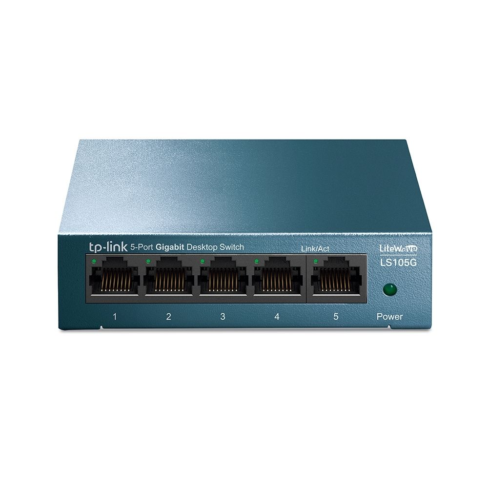 TP-LINK - LiteWave LS105G - 1000 Mbps - Switch